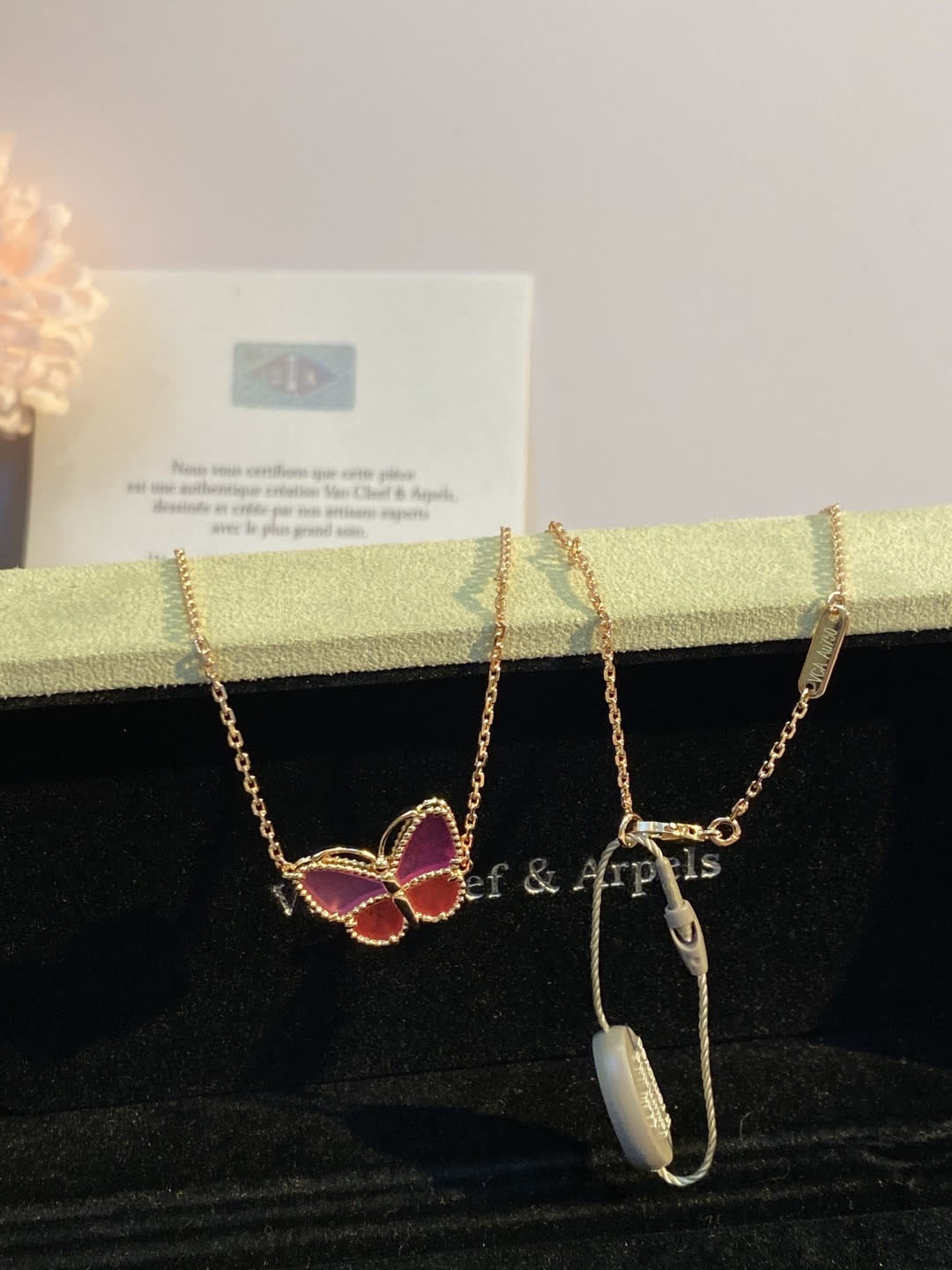 Van Cleef & Arpels Butterfly Necklace